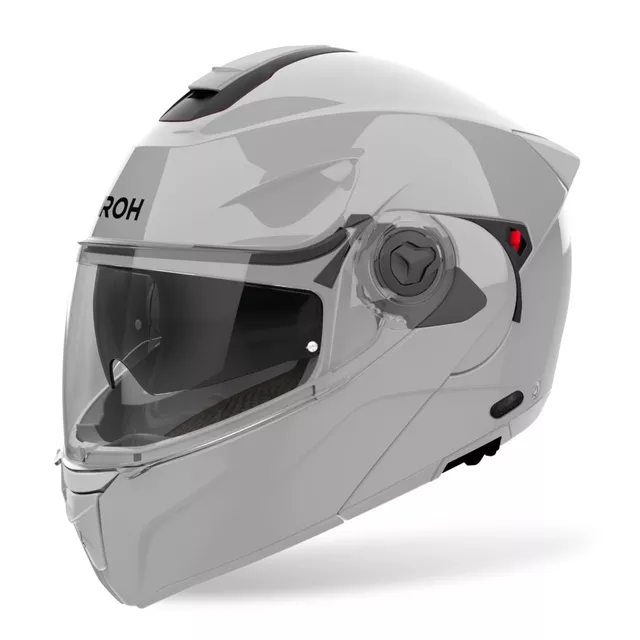 Flip-Up Motorcycle Helmet AIROH SPECKTRE Color P/J Glossy Gray