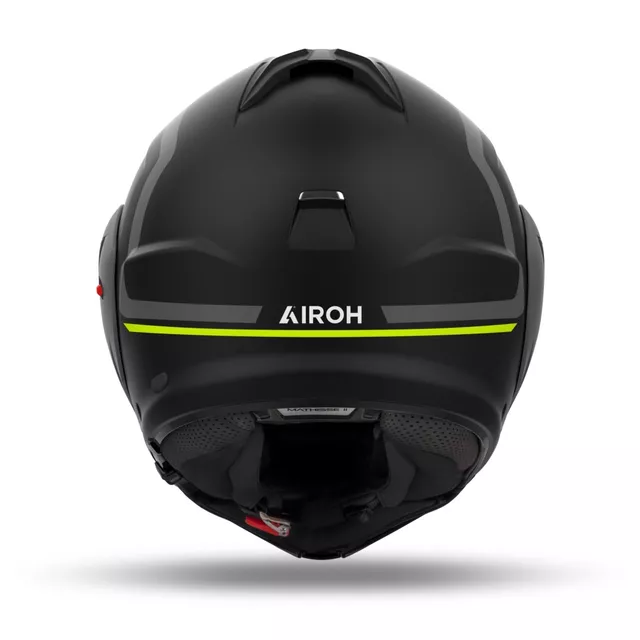 Flip-Up Motorcycle Helmet AIROH MATHISSE 2 Genius P/J Matte Yellow