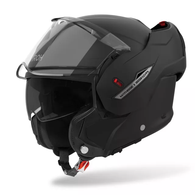 Flip-Up Motorcycle Helmet AIROH MATHISSE 2 Color P/J Black
