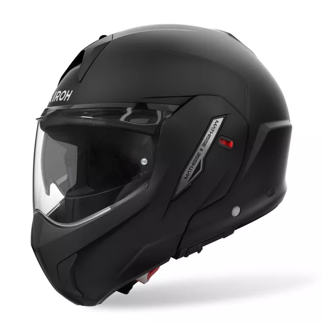 Flip-Up Motorcycle Helmet AIROH MATHISSE 2 Color P/J Black