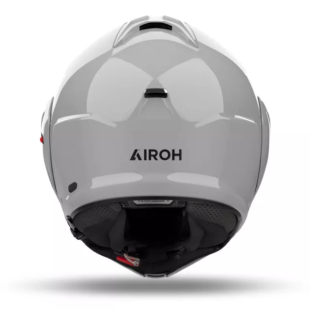 Flip-Up Motorcycle Helmet AIROH MATHISSE 2 Color P/J Matte Cement Gray