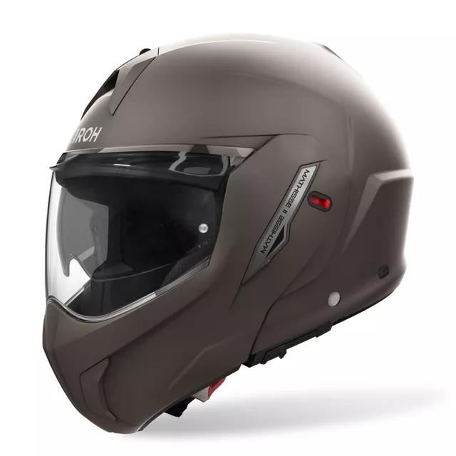 Flip-Up Motorcycle Helmet AIROH MATHISSE 2 Color P/J Matte Bronze
