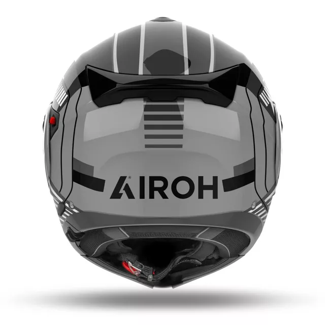 Flip-Up Motorcycle Helmet AIROH SPECKTRE Groove P/J Glossy Gray