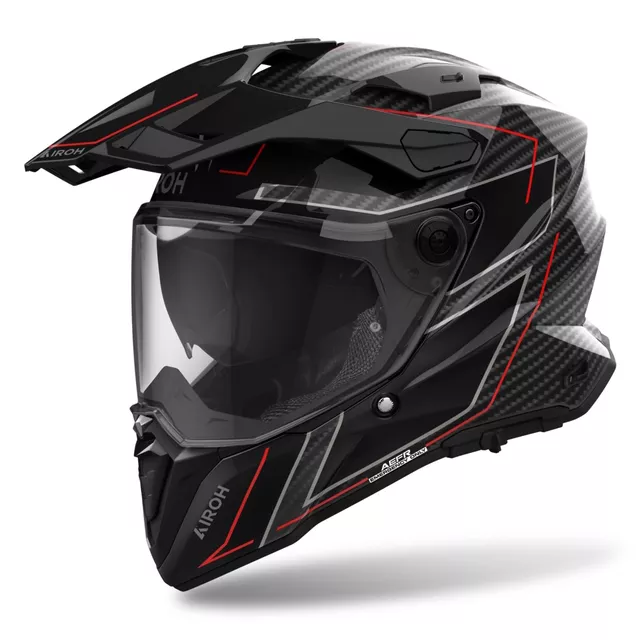 Motorcycle Helmet Airoh Commander 2 Carbon Stylish Glossy