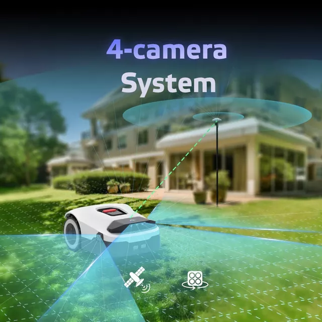 Wireless Robotic Lawn Mower Anthbot Genie 1000 (1,000 m2)