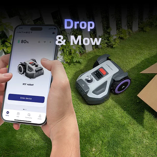 Robotic Lawn Mower Anthbot M5 LiDAR (500 m²)