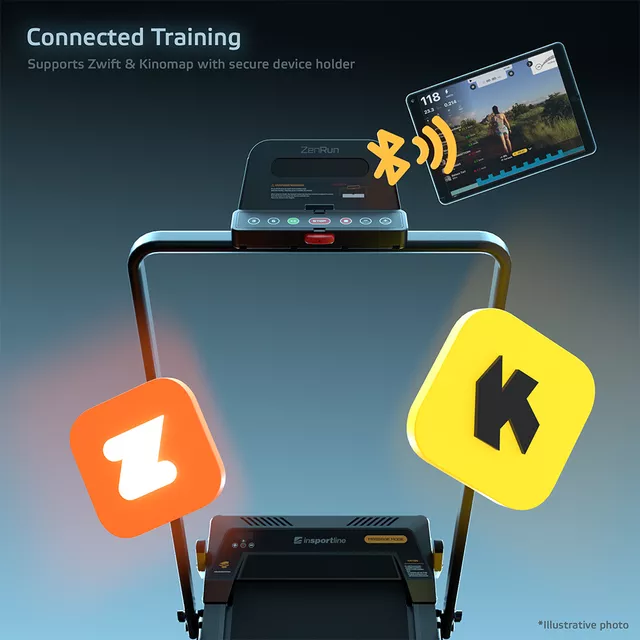 Massage Treadmill inSPORTline ZenRun NOON
