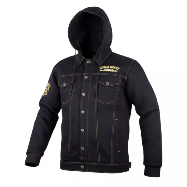 Motorcycle Jacket W-TEC Black Heart Reeftor - Black