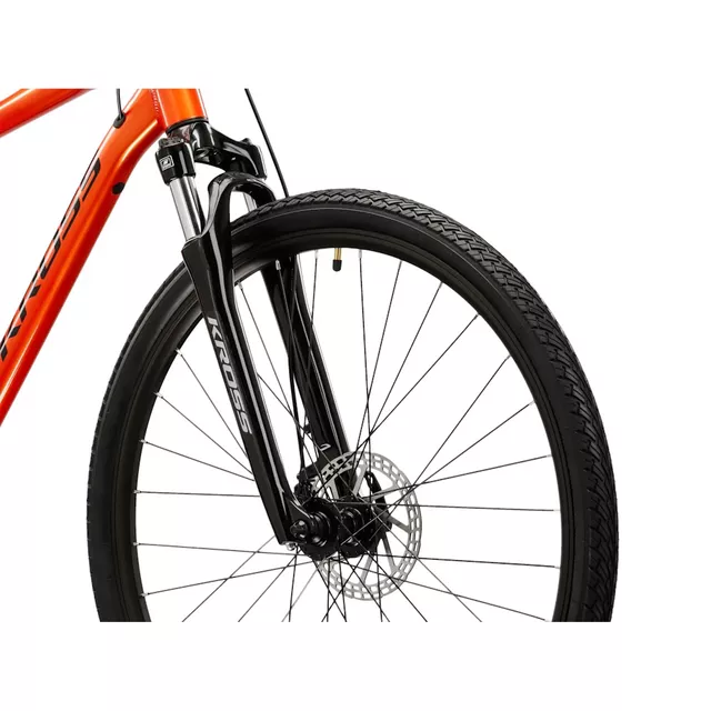 Men’s Cross Bike Kross EVADO 3.0 28” – 2025 - oranžová/černá/lesk