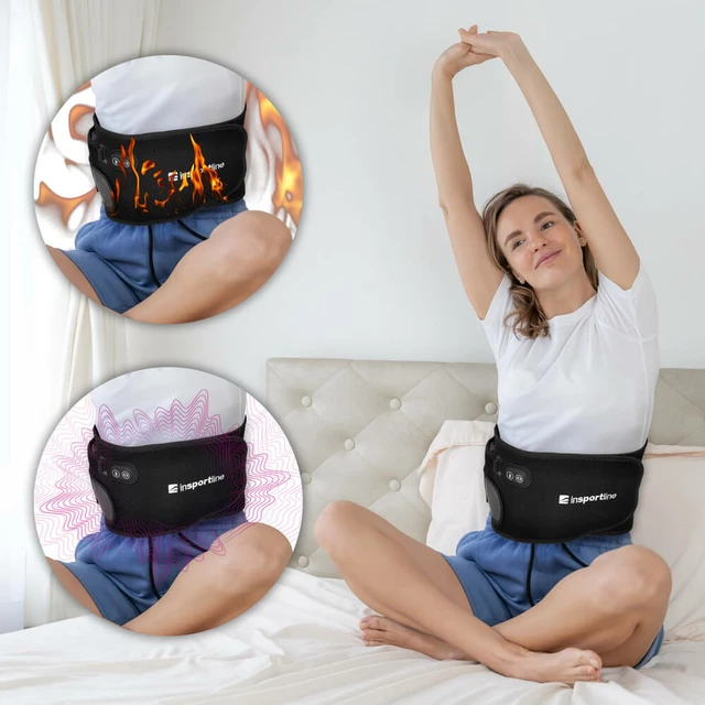 Heated Waist Belt inSPORTline eHeatage w/ 5,000 mAh Power Bank
