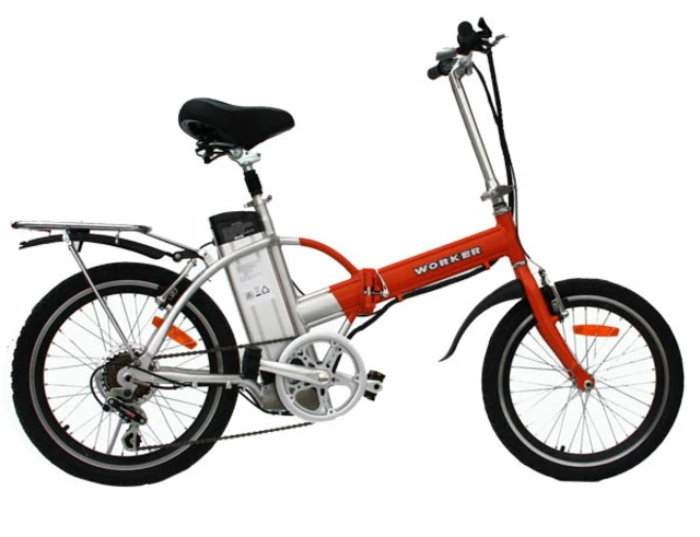 WORKER Benji Folding Electric Bike 2012 - Red