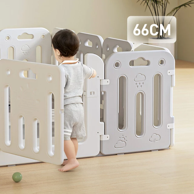 Plastic Playpen inSPORTline Klaudino 12+2 188 x 208 x 66 cm