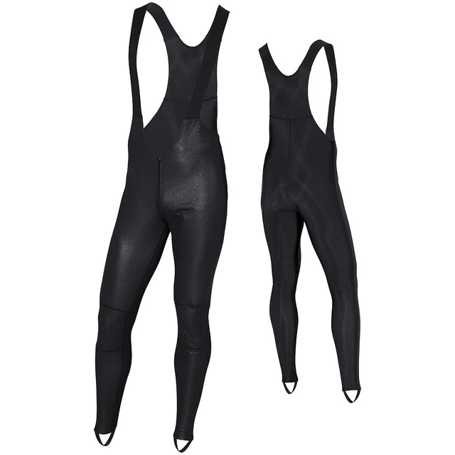 Cycling Pants KELLYS Thermo Isowind with Liner - Black