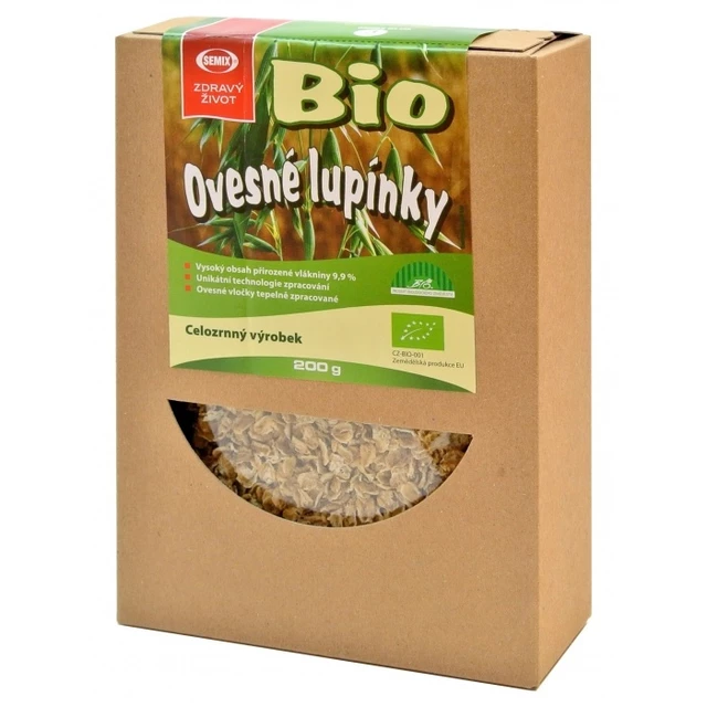 Organic oatmeal crisp