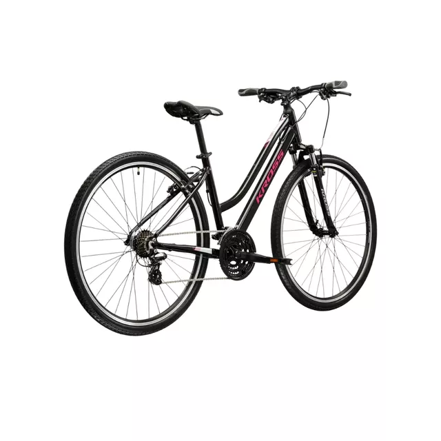 Women’s Cross Bike Kross Evado 2.0 28” Gen 007 - černá / růžová / lesk