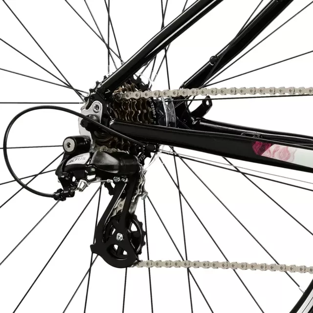 Women’s Cross Bike Kross Evado 2.0 28” Gen 007 - černá / růžová / lesk