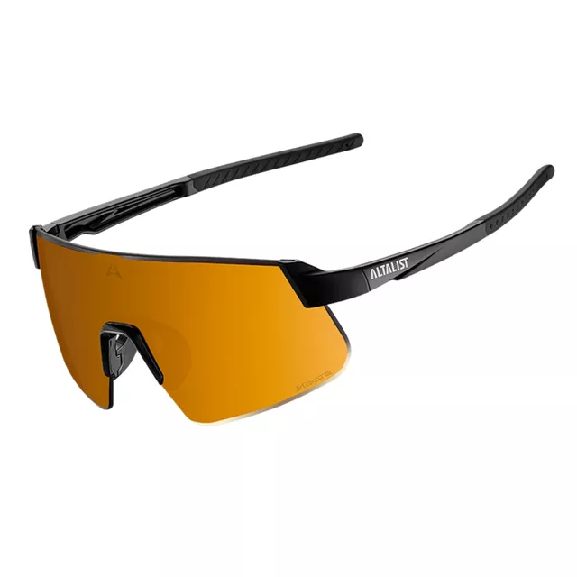Sports Sunglasses Altalist Hayate R2 - černá se zlatými skly - černá se zlatými skly