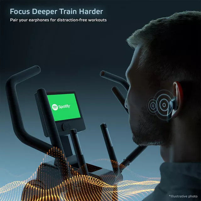 Elliptical trainer inSPORTline ZenStride 1200