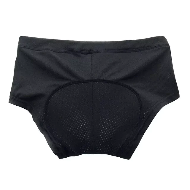 Women’s Gel-Padded Boxer Briefs inSPORTline Stradina - Black