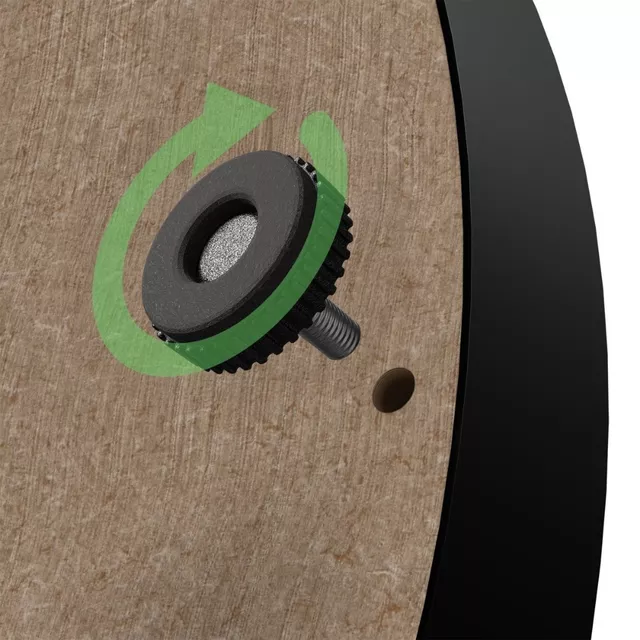 Sisal Dartboard Bull’s Advantage Black Edition