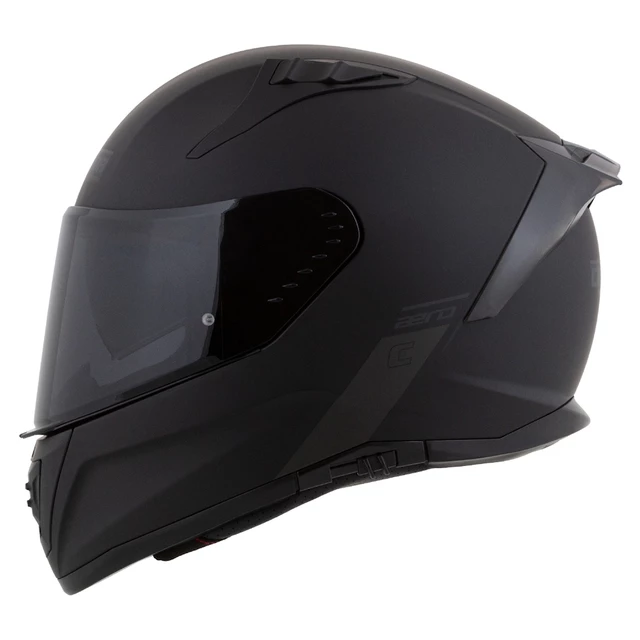 Motorcycle Helmet Cassida Aero Solid Matte Black/Gray