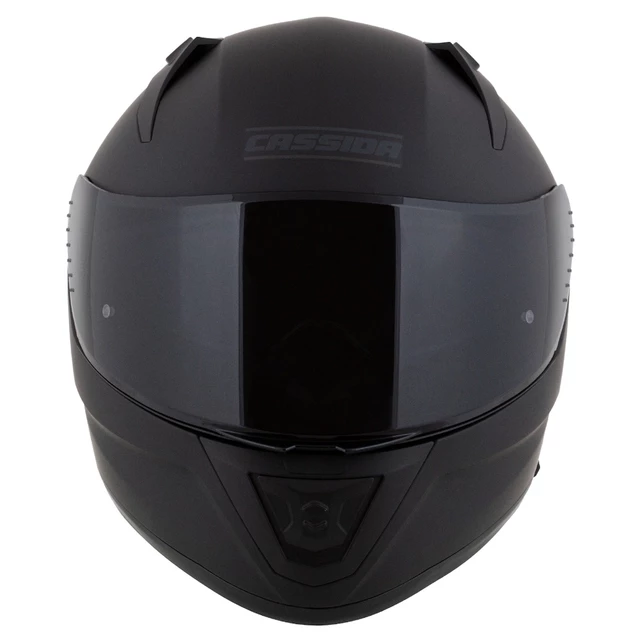 Motorcycle Helmet Cassida Aero Solid Matte Black/Gray