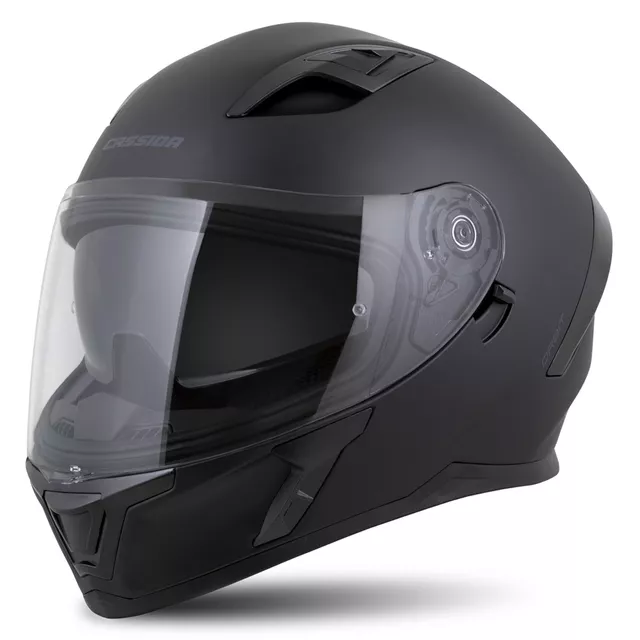 Motorcycle Helmet Cassida Orbit Solid Matte Black/Black