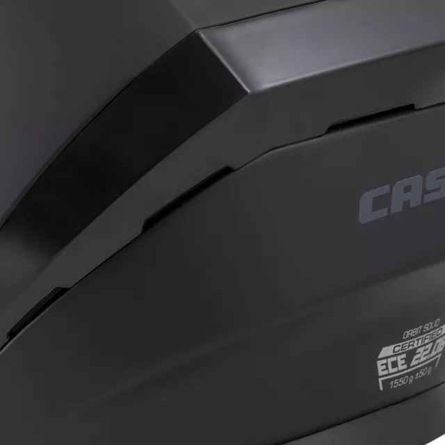 Motorcycle Helmet Cassida Orbit Solid Matte Black/Black