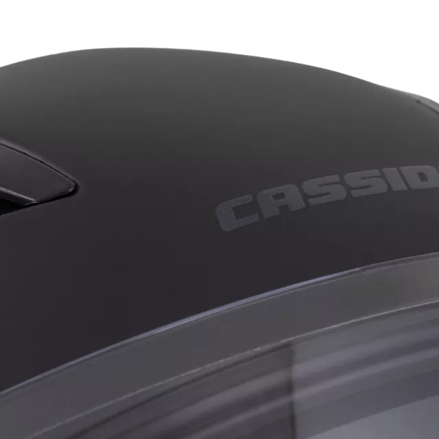 Motorcycle Helmet Cassida Orbit Solid Matte Black/Black