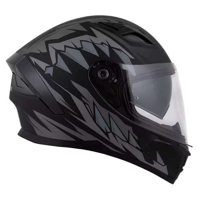 Motorcycle Helmet Cassida Orbit StriX Matte Black/Gray