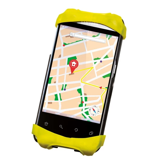 Handlebar Phone Holder Roto Silicone - Orange