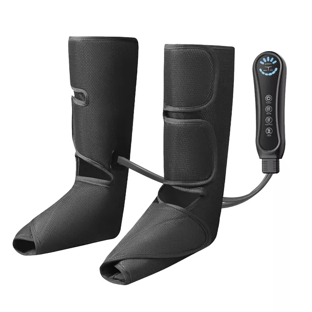 Air Compression Leg Massager inSPORTline Vrandair - Black - Black