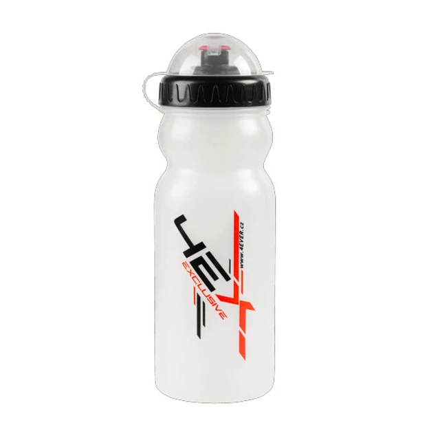 Bike bottle 4EVER 0,7 l - Semi Black-Red
