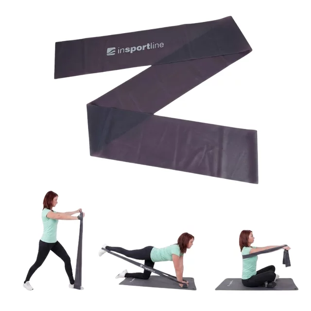 Resistance Band inSPORTline Clingy 170 cm / 5.5 kg – Purple