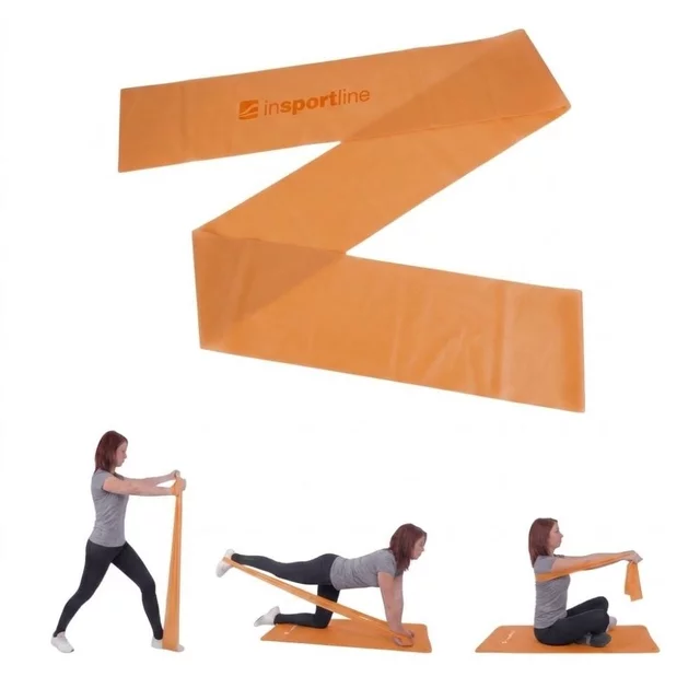 Resistance Band inSPORTline Clingy 170 cm / 2 kg – Orange