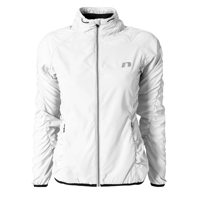 Women's sports cagoule Newline Imotion ruffle - White