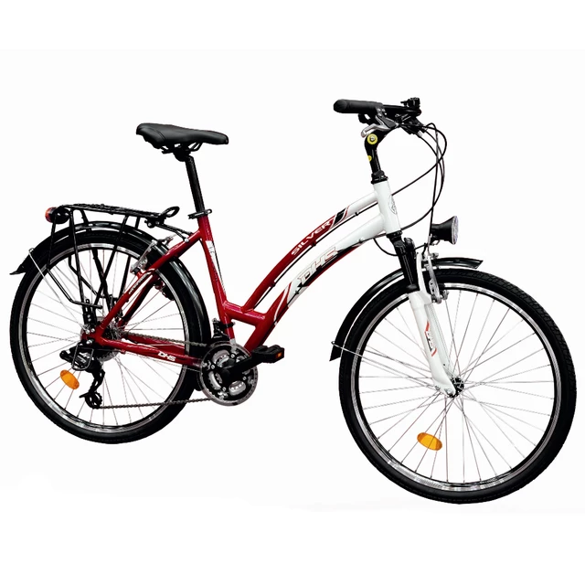 Lady's trekking bike DHS Silver 2664 - Red