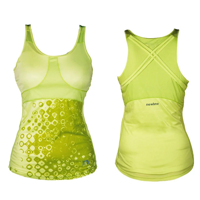 Women's sports sleeveless Newline Imotion Tank - Yellow