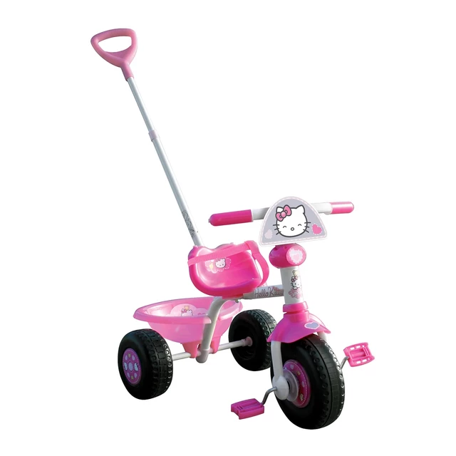 Hello Kitty Children's tricycle with push bar