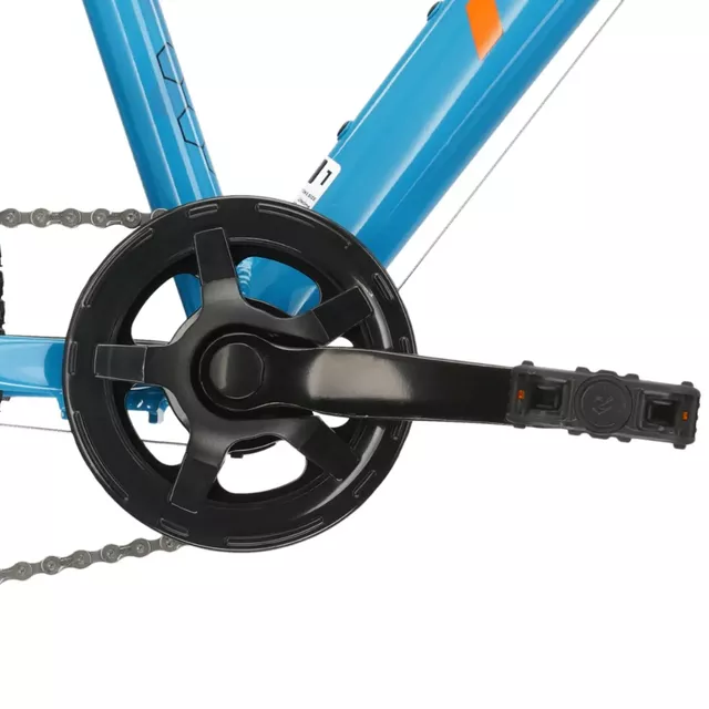 Junior Bike Kross Hexagon JR 1.0 24” Gen 006 - námořnická modrá / žlutá / lesk