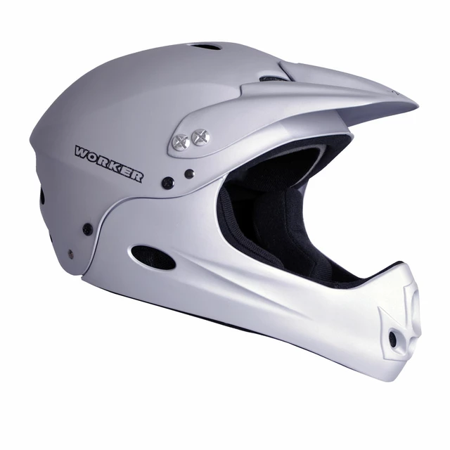 WORKER Downhill Cycle Helmet 2018 - Silver