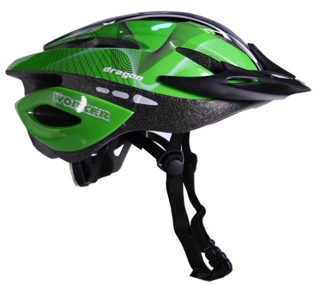 WORKER Dragon Cycle Helmet - Green