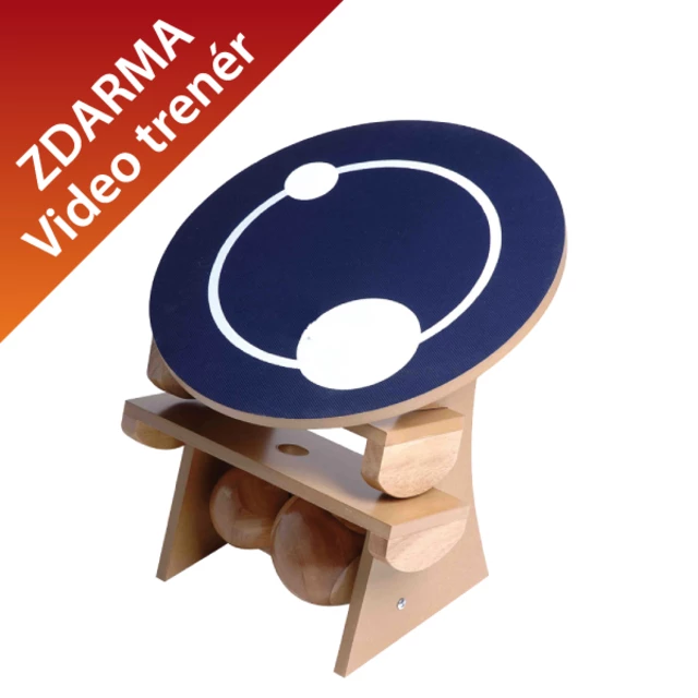 inSPORTline Wooden Balance Trainer