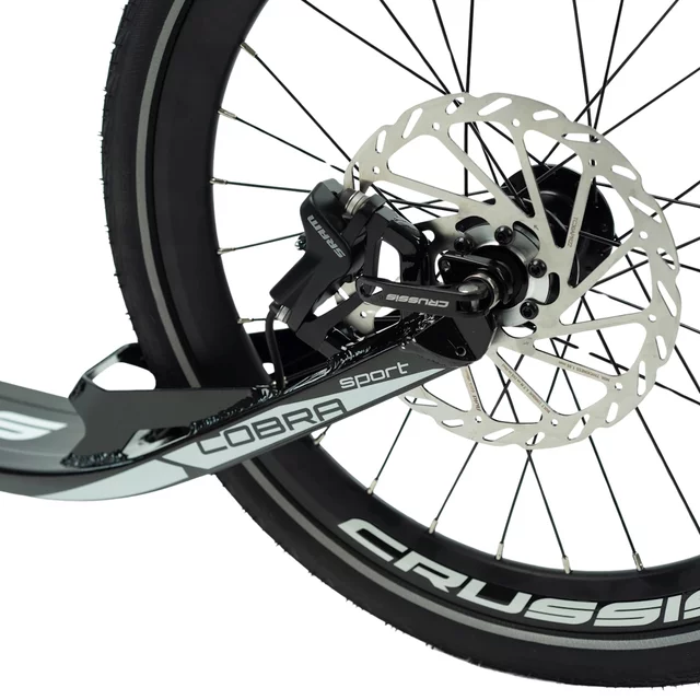 Kick Scooter Crussis Cobra Sport 4.2-2 White 26”/20”
