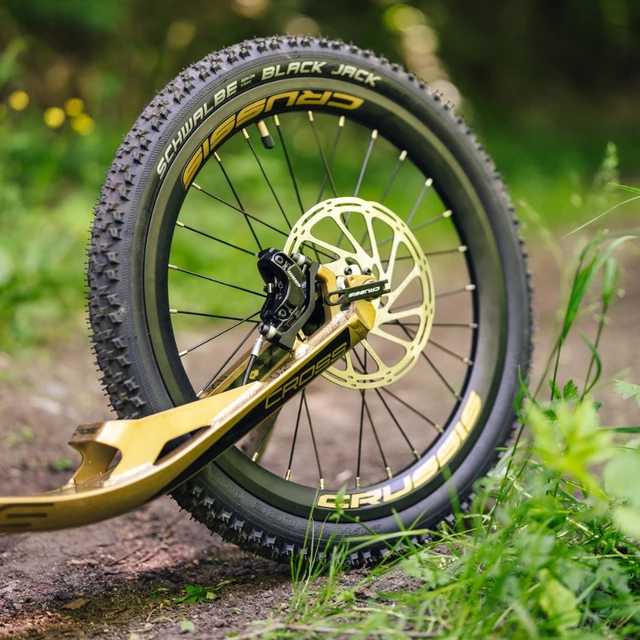 Kick Scooter Crussis Cross 9.2-1 Gold-Black 27.5/20”