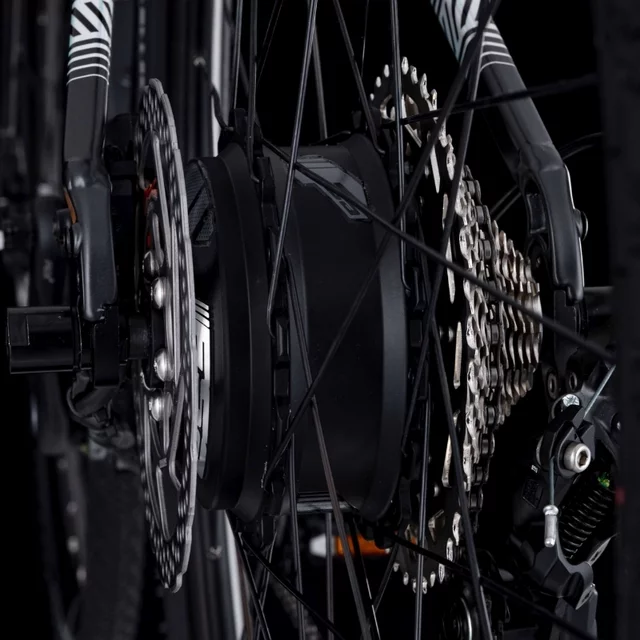 Gravel E-Bike 4EVER ENGRAVE FLAT 28” - titan/hologram