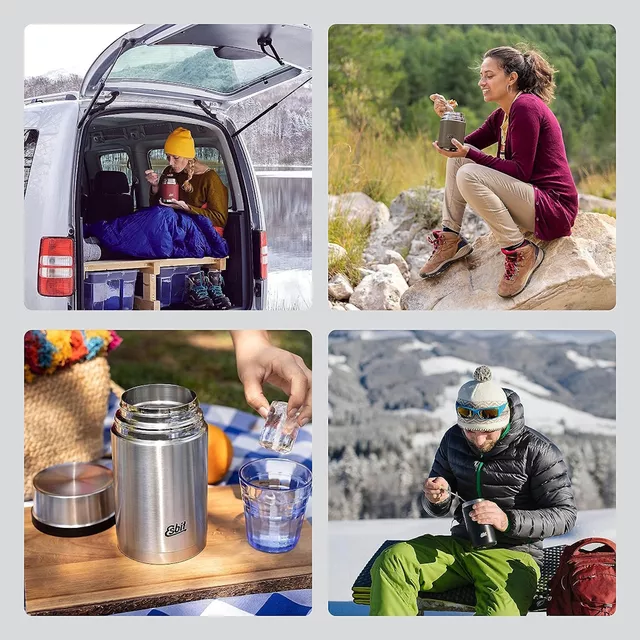 Food Thermos Esbit Sculptor FJ750SC-2 0.75 L - Polar Blue