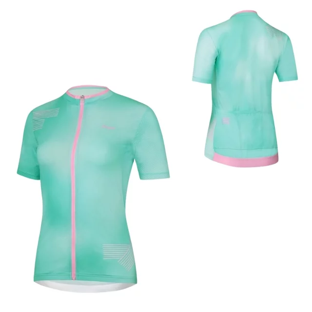 Women’s Short-Sleeve Cycling Jersey Etape Donna 2.0 - Mint - Mint