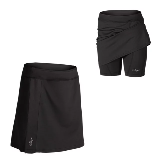 Cycling Skirt Etape Laura - Black - Black