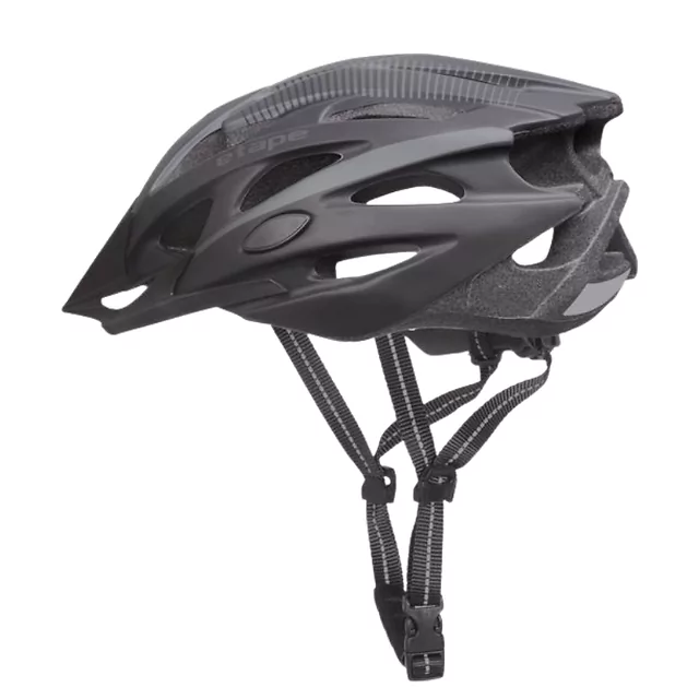 Cycling Helmet Etape Twister - černá/žlutá fluo mat - černá/titan mat